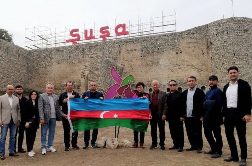 Qazaxıstan parlamentinin nümayəndə heyəti Şuşa və Füzulidə olub