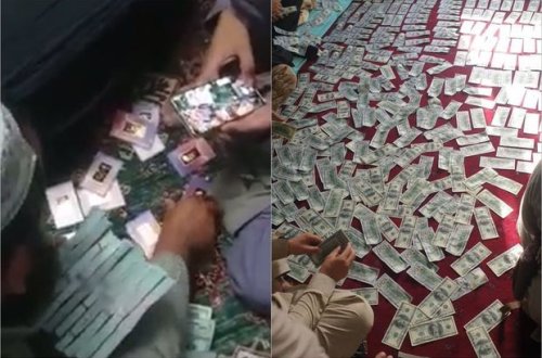 Əfqanıstanın keçmiş vitse-prezidentinin evindən 6,5 milyon dollar pul və qızıl külçələr tapılıb - FOTO/VİDEO