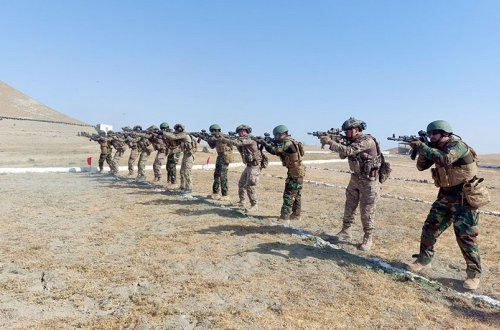 Azərbaycan, Türkiyə və Pakistanın xüsusi təyinatlıları təlimdə müxtəlif silahlardan atəş açıb- VIDEO
