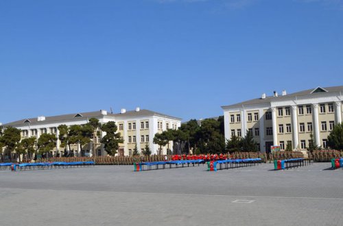 Ali Hərbi Məktəbdə andiçmə mərasimi keçirilib - FOTO