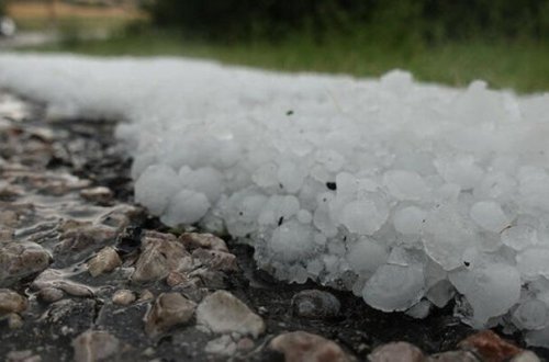 Gədəbəyə dolu düşüb - Faktiki hava