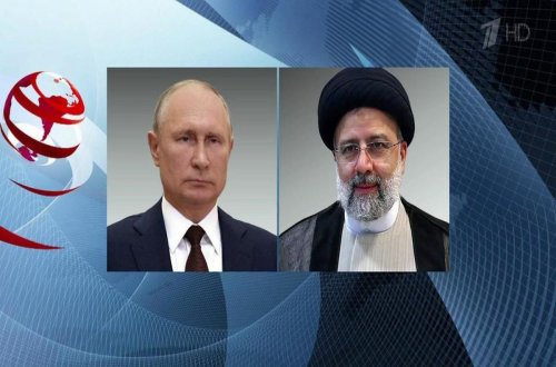 Rusiya və İran prezidentlərinin telefon danışığı olub