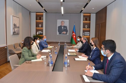 Ceyhun Bayramov Dünya Bankının Azərbaycan üzrə meneceri ilə görüşüb