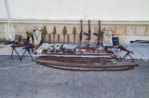 В Физули обнаружено большое количество боеприпасов - ВИДЕО