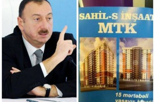 “Sahil - S İnşaat” MTK fırıldağının qurbanları İlham Əliyevə müraciət etdi