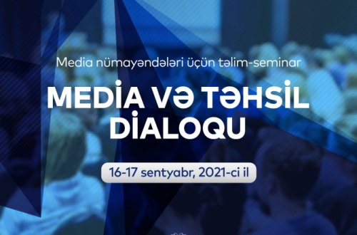 “Media və təhsil dialoqu” çərçivəsində təlim