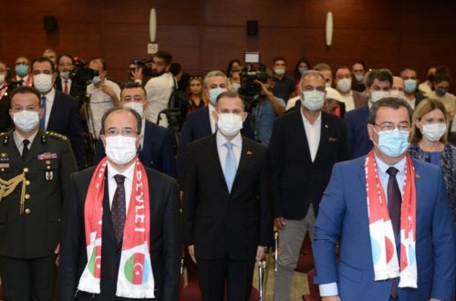 Bakının azad edilməsinin ildönümü münasibətilə Türkiyə səfirliyində tədbir keçirilib