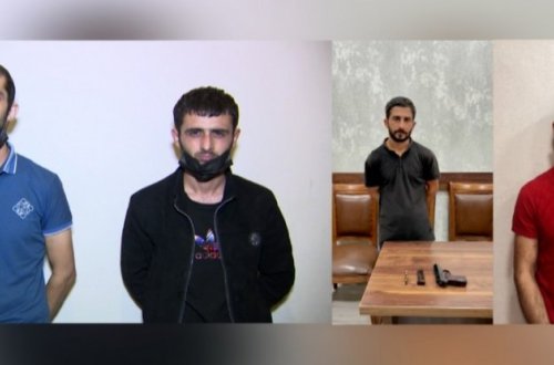 Bakıda taksi sürücülərinə qənim kəsilən iki qardaş saxlanılıb
