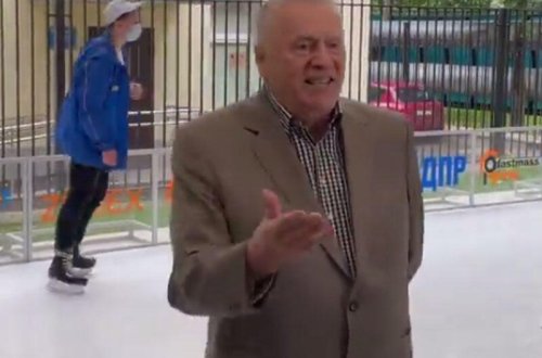 Jirinovski yenə qalmaqal yaratdı - Dili səhv saldı - VİDEO