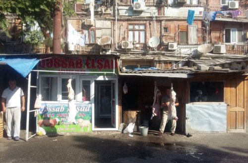 Bakının iki rayonunda qanunsuz qəssabxanalar aşkarlandı - FOTO