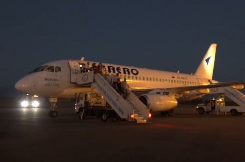 Rusiya aviaşirkəti Naxçıvan-Gəncə-Naxçıvan reysi üzrə ilk uçuş həyata keçirib