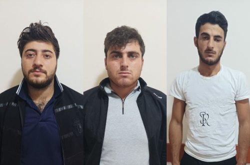 Fermalardan oğurluq edərək Bakıya əylənməyə gələn şəxslər SAXLANILDI - FOTO