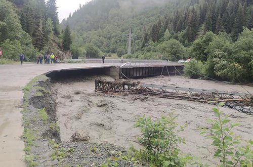 Bu ərazilərdən sel keçib - Faktiki hava
