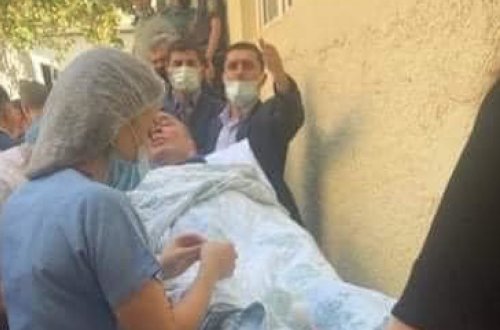 Eldar Həsənov məhkəmədən xərəkdə çıxarıldı - Foto