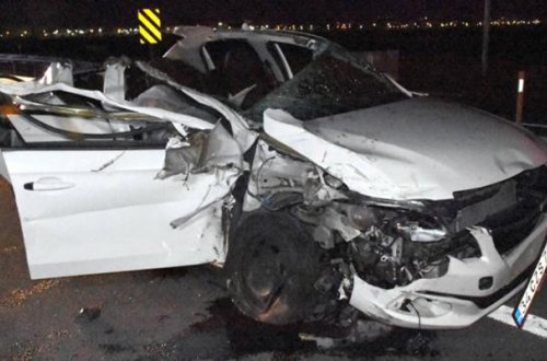 İstanbulda öz toylarına gedən cütlük qəzaya düşdü - Ölənlər var