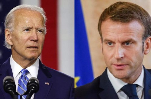 Makron Baydenlə Avstraliya ilə bağlı danışıqlar aparacaq