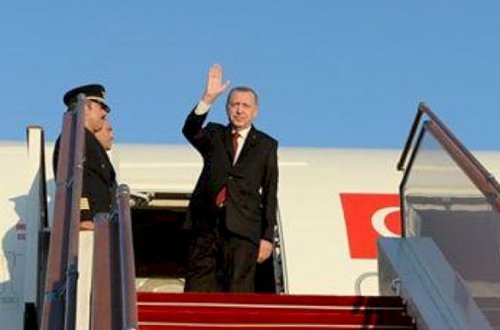 Ərdoğan Amerikaya getdi