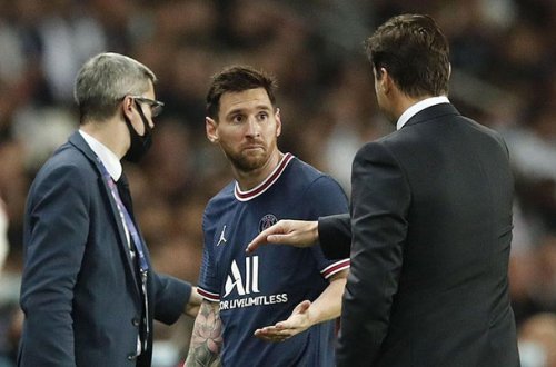 Messi ilə Poçettino arasında qalmaqal - Video