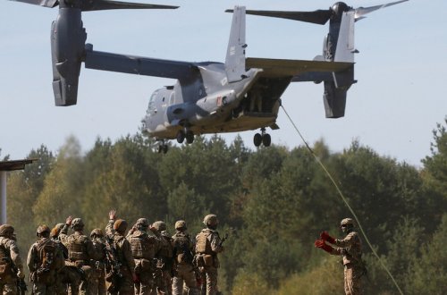 Ukraynada NATO-ya üzv dövlətlərin iştirakı ilə hərbi təlim başlayıb