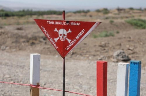 Azad olunan ərazilərdə daha 63 mina aşkarlanıb