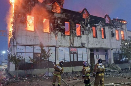 Dağıstanda mehmanxanada yanğın - 2 ölü, 6 yaralı