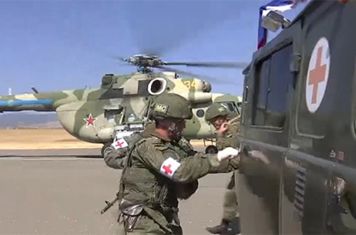 Rus sülhməramlılar üçtərəfli bəyanatı pozdu - Video