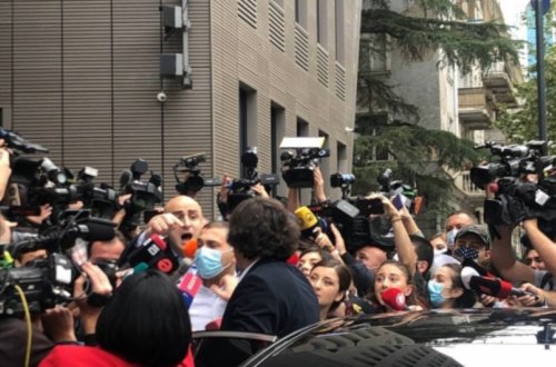 Gürcüstanın hakim və müxalifət partiyalarının sədrləri arasında dava olub