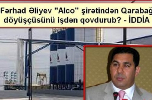 Fərhad Əliyev “Alco” şirətindən Qarabağ döyüşçüsünü işdən qovdurub? – İDDİA