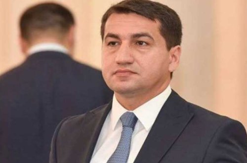 Hikmət Hacıyev İran XİN başçısının müavini ilə görüşdü (FOTO)