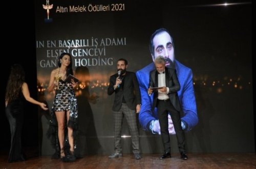 Elşən Gəncəvi Türkiyədə mükafatlandırıldı – FOTOLAR