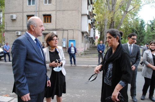 Mingəçevirdə şəhidlərin xatirəsi kütləvi ağacəkmə ilə anıldı - FOTOLAR