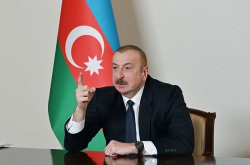 İlham Əliyev İran TIR-larının Qarabağa qanunsuz səfərləri barədə: “Saxtakarlığa əl atdılar”