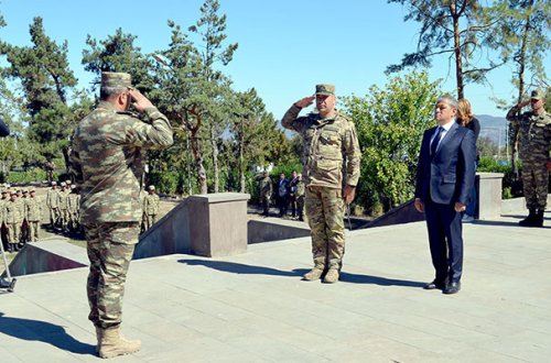 Şuşada şəhidlərimiz belə anıldı - Fotolar