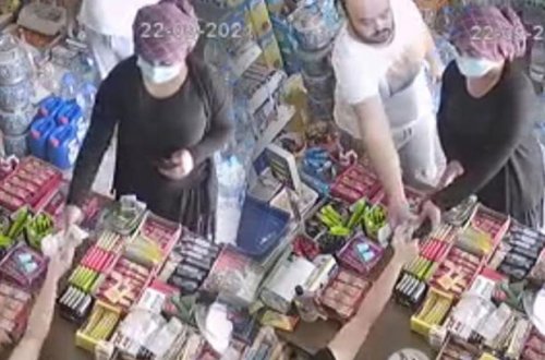 Müştərinin fırıldaq işlətmə cəhdi yerindəcə ifşa edildi - VİDEO