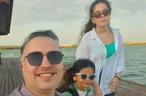 Aylar sonra övladlarını gördü - FOTO