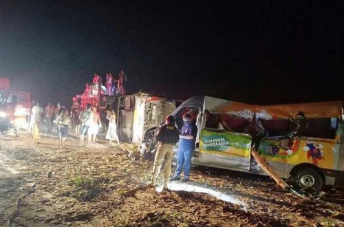 Braziliyada ağır yol qəzası olub, ölənlər və xəsarət alanlar var