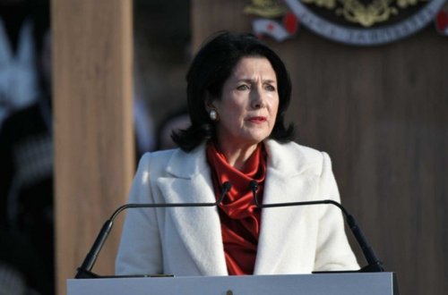 Gürcüstan Prezidenti xalqa müraciət edib: “Vətəndaş qarşıdurması dövrü keçib”