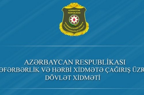 Səfərbərlik Xidmətinin vəzifəli şəxsi həbs edilib