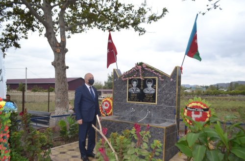 Mingəçevirdə şəhid ailələrinin ziyarəti davam edir - FOTOLAR