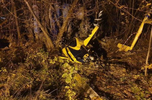 Rusiyada vertolyot qəzası: Üç nəfər həyatını itirib - VİDEO