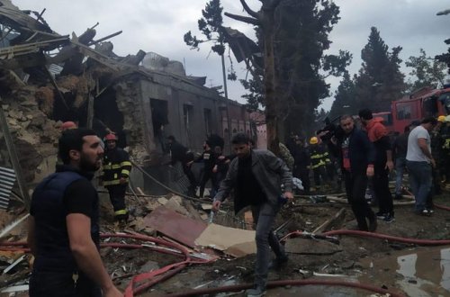 Ermənilərin Gəncədə törətdiyi ilk terrordan bir il ötür