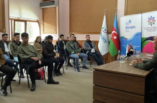 Türkiyədən təhsil üçün Azərbaycana gələn gənclərlə görüş keçirilib
