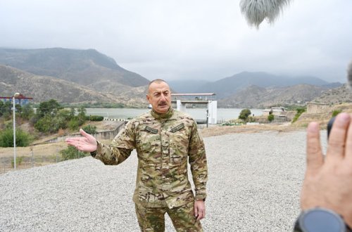 İlham Əliyev: “Azad edilmiş ərazilərdə yeni su anbarlarının tikintisi gündəlikdə duran məsələdir”