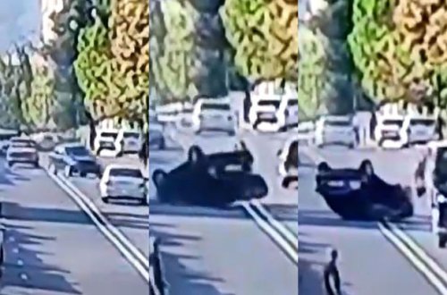 Balakən dəhşətli qəzanın görüntüləri - ANBAAN VİDEO