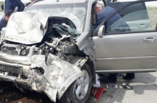 Tovuzda qəzada 1 nəfər öldü, 3 nəfər yaralandı