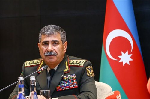 Проходит встреча министров обороны Азербайджана и Грузии - ФОТО