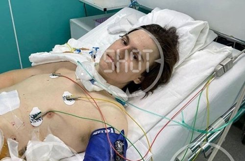 Permdə atışma törədən şəxsin reanimasiyadan - Fotosu