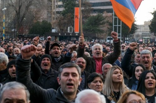 Ermənistanda Paşinyan əleyhinə aksiyalara başlanılacaq