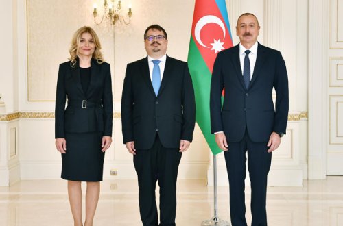 Prezident Aİ-nin Azərbaycandakı yeni nümayəndəsinin etimadnaməsini qəbul etdi