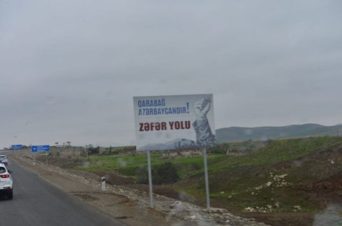 Diplomatik korpus nümayəndələrinin Şuşaya səfəri başladı - FOTO